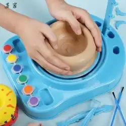 子供の学生は粘土陶器の機械を作るために手作りのdiy粘土の男の子のパズルの女の子3-6おもちゃの泥の贈り物