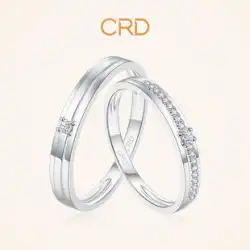 KleiEmperorダイヤモンドカップルモデルペアリング結婚指輪男性と女性の結婚指輪ダイヤモンドリングプラチナリングカスタム本物のペア