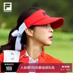 QuanZhixian同じFILAFila公式トップハット女子テニス野球ゴルフトップレススポーツピークハット