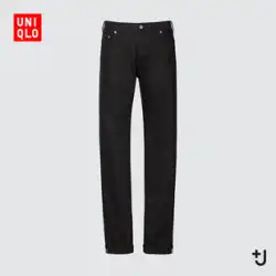 ユニクロ【デザイナー協力モデル】メンズ+Jスリムストレートジーンズ（ウォッシュド商品）446518