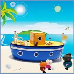 子供のおもちゃのボートは、ウォータークルーズ船の入浴水防水ボーイボートベビーセーリング海賊船セットに発射することができます