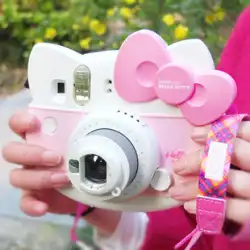 富士ポラロイドカメラhellokitty子供用かわいい女の子の美容カメラとフォトペーパーmini11