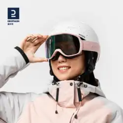 十種競技のスキーゴーグル防曇は近視ゴーグル保護具を着用することができます大人WEDZEOVWX