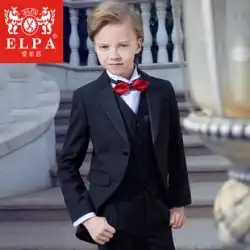 ELPA子供用ドレスボーイタキシードドレスフラワーガールスーツスーツピアノパフォーマンスコスチュームショーホストスーツ