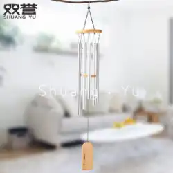 Shuangyu金属5パイプ風鈴日本の田舎のアルミニウムパイプ風鈴バルコニー吊りドアの装飾ステップバイステップ