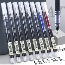 ストレート液体ペン卸売ボールペン速乾性ストレート液体ペンニュートラルペン学生用品ブラックウォーターペンカーボン水性ペン