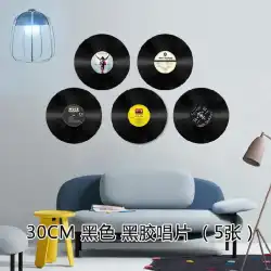 ビニールディスクレコード壁の装飾レコードバーの装飾コーヒーの個性ぶら下げ装飾室内装飾レトロな壁の装飾