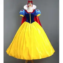 2021年ハロウィンコスチューム大人白雪姫ドレスステージパフォーマンスコスプレコスチューム女の子ホリデードレス