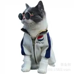 8cmペットメガネメーカーペットサングラス子犬メガネ子猫丸メガネ人形小メガネ
