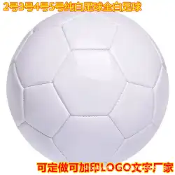 真っ白なサッカーNo.2No. 3 No. 4No.5サッカー塗装サッカーDIYグラフィティシグネチャーサッカー印刷可能なロゴ