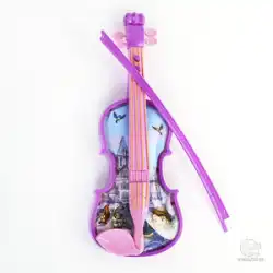 ディズニーソフィア音楽電子バイオリン子供のおもちゃシミュレーション楽器は音楽早期教育で演奏することができます