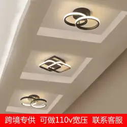 北欧の廊下ライトホーム錬鉄製の通路ライトクリエイティブな家庭Xuanguangクロークルーム階段バルコニーled天井ライト