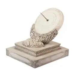 チャンチャオヤンはミニチュアBパレスパレスタイヘホール日時計楽器モデルコンパス装飾模倣白い大理石の彫刻をお勧めします