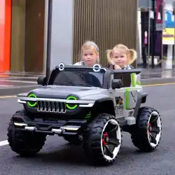 ウェニー1166子供用電気自動車は大人のおもちゃの車を乗せることができます四輪四輪駆動オフロードダブルベビー電気自動車