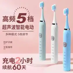 工場直販電動歯ブラシ大人用充電式音波自動カップルモデル男性と女性防水振動歯ブラシ