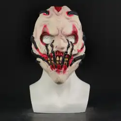 ホラーしかめっ面マスク怖いゾンビv死体スケルトン悪魔の家の装飾ハロウィーン現実的な出血ヘッドギアボール