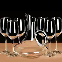 赤ワイングラス家庭用セットハイフットグラスクリスタルグラスグラスワイングラスワインデカンター白ワイングラスワインセット