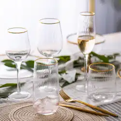 insプノンペンクリスタルグラスワイングラス鉛フリーグラスゴブレット赤ワイングラスワイングラス家庭用ワインセット