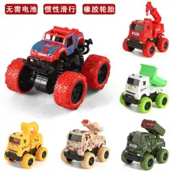 子供のおもちゃ屋台卸売工場少年慣性四輪駆動オフロードスタントカー掘削機おもちゃ車