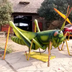 動物昆虫モデルはイナゴバッタ標本大型モーター恐竜屋外モデル工場直販を移動します