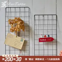 BAOZAKKA食料品毎日シングルフィールドワード鉄メッシュプレート装飾装飾品ベーキング日本の家庭用射撃小道具