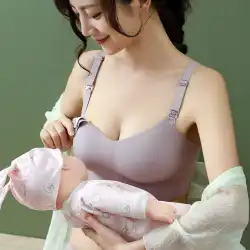 マルベリーシルクの授乳用ブラ、スチールリングなし、モーダルトップオープニングチューブトップ、妊婦の下着、授乳用ブラ、薄い