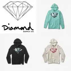 Diamond SupplyCo.BRILLIANTHOODIEクラシックダイヤモンドフリースパーカー