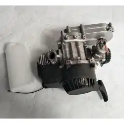 49CCミニモーターサイクルエンジン2ストローク小型スポーツカーシャオリアアルミ引きやすく始動しやすいガソリンエンジン