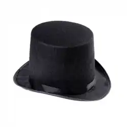 クリスマス帽子マジシャン帽子ポリエステルフェルト紳士男爵シルクハットトッパー小道具ウエディングドレスアップ帽子