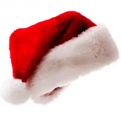 Tingzhiクリスマス服ドレスアップぬいぐるみ厚くハイエンドクリスマス帽子短いぬいぐるみクリスマス帽子大人