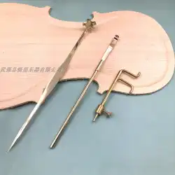 輸出グレードのバイオリンチェロベース全銅生産および修理サウンドコラムフッククリップ定規取り付けツール