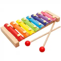 メーカー木製子供の教育玩具オルフ楽器木製88スケール小さな木製ハンドノックピアノ赤ちゃんのおもちゃ