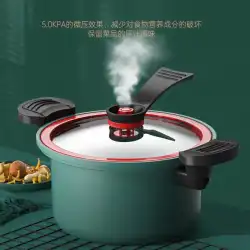 新しい焦げ付き防止圧力鍋マイクロ圧力くすぶり家庭用ネット赤い鍋多目的スープ圧力鍋マイクロ圧力鍋ギフト