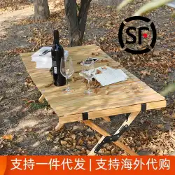 スポットエッグロールテーブル屋外便利テーブルと椅子キャンプピクニックテーブル旅行折りたたみテーブルキャンプテーブル屋外折りたたみテーブル