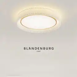 プリーツベッドルームランプシャンデリアモダンミニマリストマスターベッドルームルームランプロマンチックな温かみのあるアートデザインラウンド天井ランプ