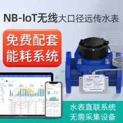 NB-IoTモノのインターネットワイヤレスリモート伝送スマート水道メーター工業用リモートメーター読み取り大径ネジ付きフランジ水道メーター