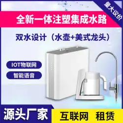 IoT浄水器家庭用キッチンダブルアウトレットro逆浸透浄水器一体型水路レンタル浄水器