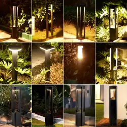 導かれた芝生ランプ屋外防水芝生ガーデンランプグラウンドプラグソーラー住宅景観ガーデンヴィラ街路灯