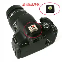 Canon EOS RP R5 R6 M6II 850D 90D 5D470D6D亜鉛合金ホットシューカバー+レベル