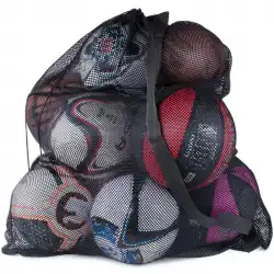 サッカーネットバッグ、ネットバッグ、バスケットボールバレーボールトレーニング用品バッグ、大型ボールバッグ、大型ネットバッグ、大容量収納バッグ、ボールポケット