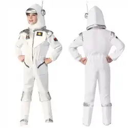 新しい宇宙飛行士の子供用宇宙服幼稚園の衣装ハロウィーンのコスチュームロールプレイング宇宙服