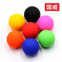シリコンシングルボール筋膜ボールマッサージボールヨガ用品ホッケー6.3CM加工可能ロゴ生産工場