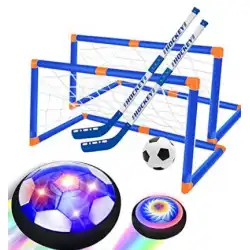 クロスボーダーサスペンションサッカー子供用ホッケー充電式コリジョンボールゴール付き屋内電気玩具ギフト