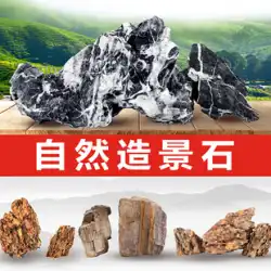 Qinglong石漬け水槽造園石ブティック砕石の小片オリジナル石の木ボルダーフォームプラスチック大造園パッケージ