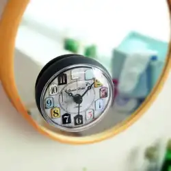 送料無料クリエイティブバスルームキッチン防水防煙吸盤時計壁掛け時計壁掛け時計時計時計小さくてかわいい
