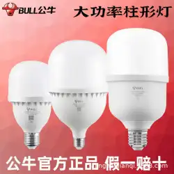 ブルLED電球高出力、高輝度、省エネ、防水、防塵、防蚊家庭用商用コラムランプ