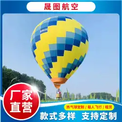 メーカーカスタム熱気球有人飛行フローティング大型屋外漫画ミニ高高度旅行飛行実験