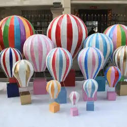 春のMeichenオープニング小道具熱気球の装飾ショッピングモールdpポイント結婚式の装飾品着陸大きな熱気球の装飾品