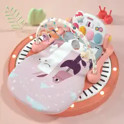 キャンディー多機能クロールマットペダルピアノベビーフィットネスフレーム新生児玩具ギフトワンピースドロップシッピング