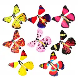 完成品は、飛んでいる蝶の蛹を蝶にスポットします新しくて独特な子供の魔法の小道具おもちゃメーカー卸売スポット